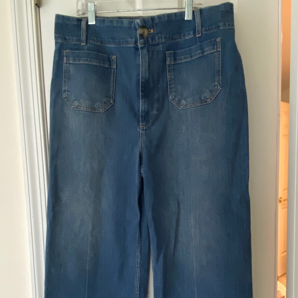 Pilcro "The Skipper" wide leg jean size 32